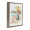 Stupell Industries Summer Day Beauty Floater Framed Canvas Wall Art Design by Anne Tavoletti